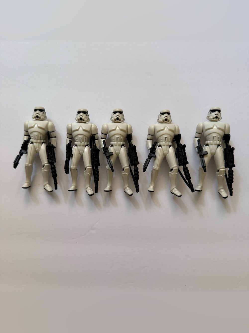 Star Wars POTF2 Stormtrooper Lot of 5 Kenner 1995 Complete Accessories